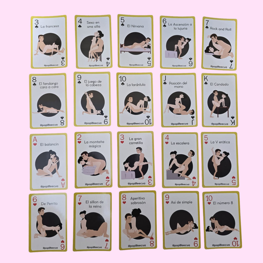 Cartas de Posiciones Sexuales