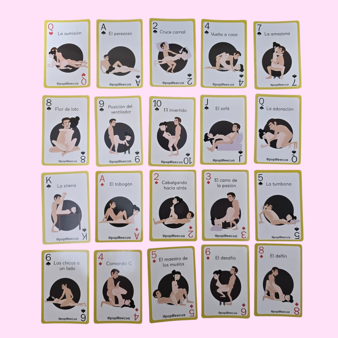 Cartas de Posiciones Sexuales