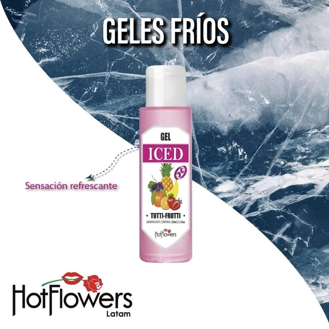 Lubricante Frío para Sexo Oral y Masajes by Hot Flowers