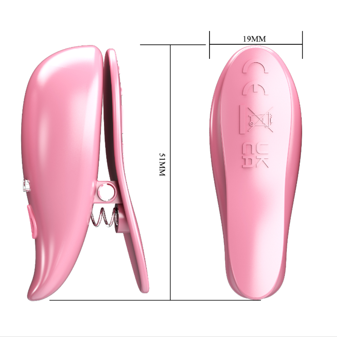 Pinzas para Pezones con Vibración Recargables