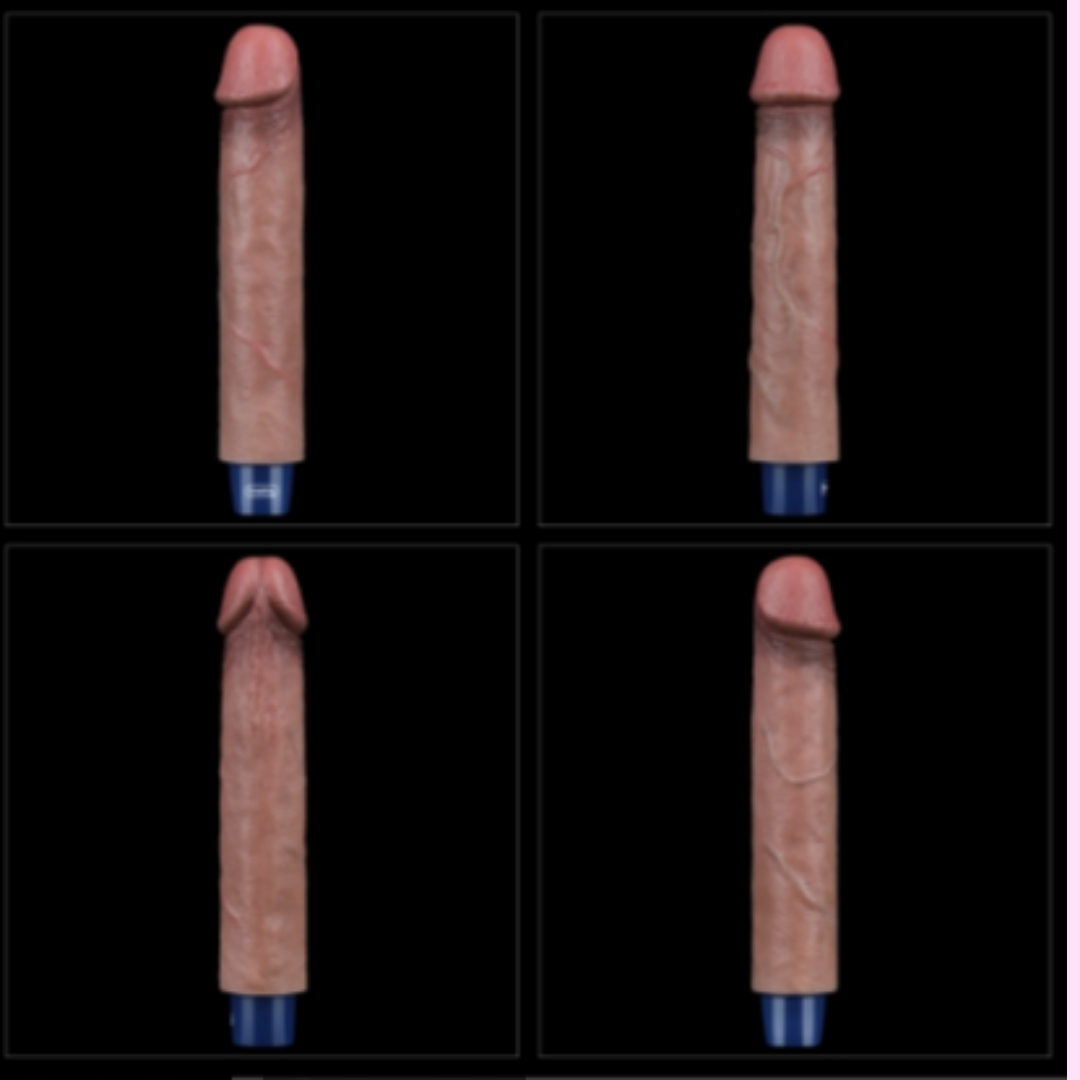 Vibrador Ultra Realista Recargable de 23cm