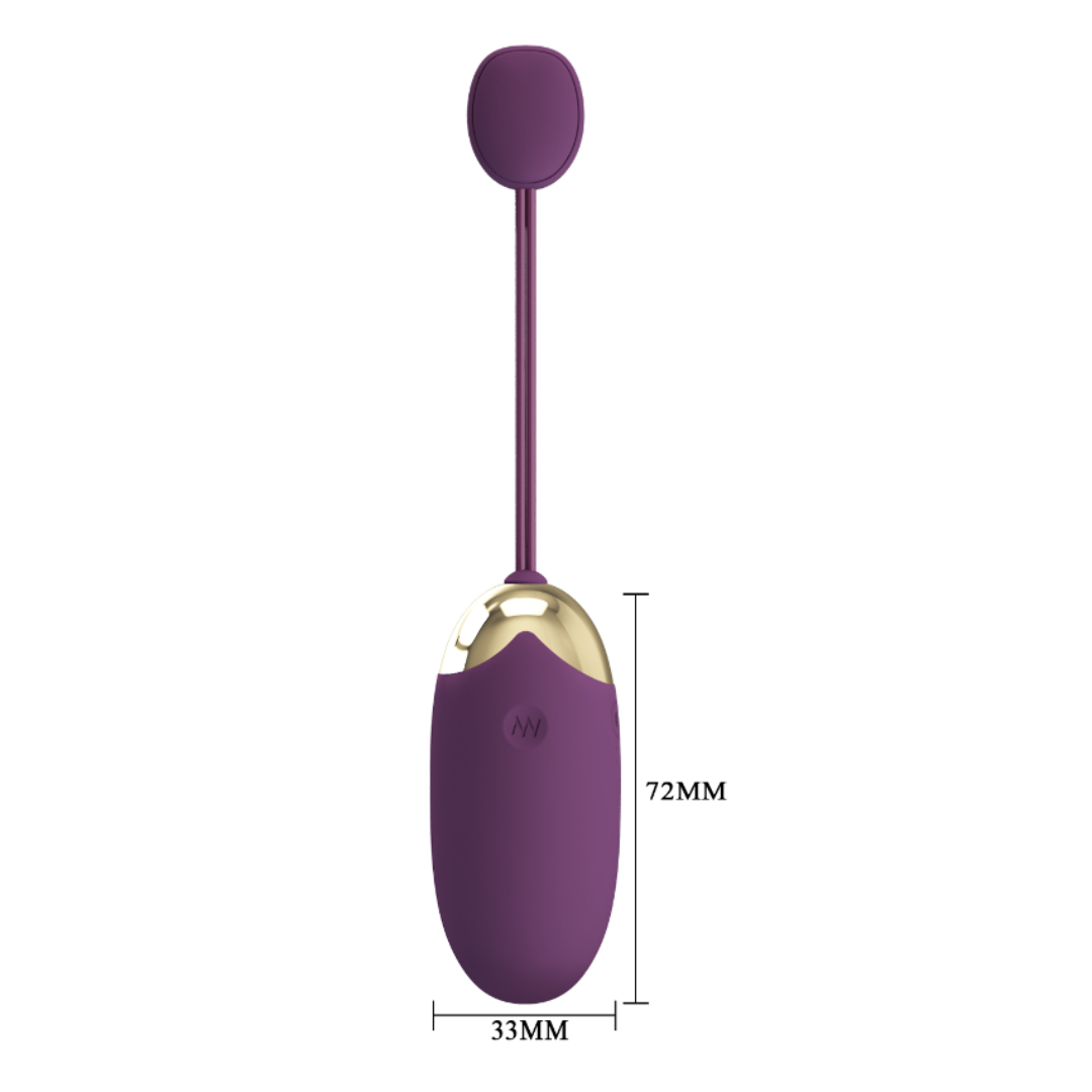 Huevo Vibrador Abner Inalámbrico Bluetooth con APP