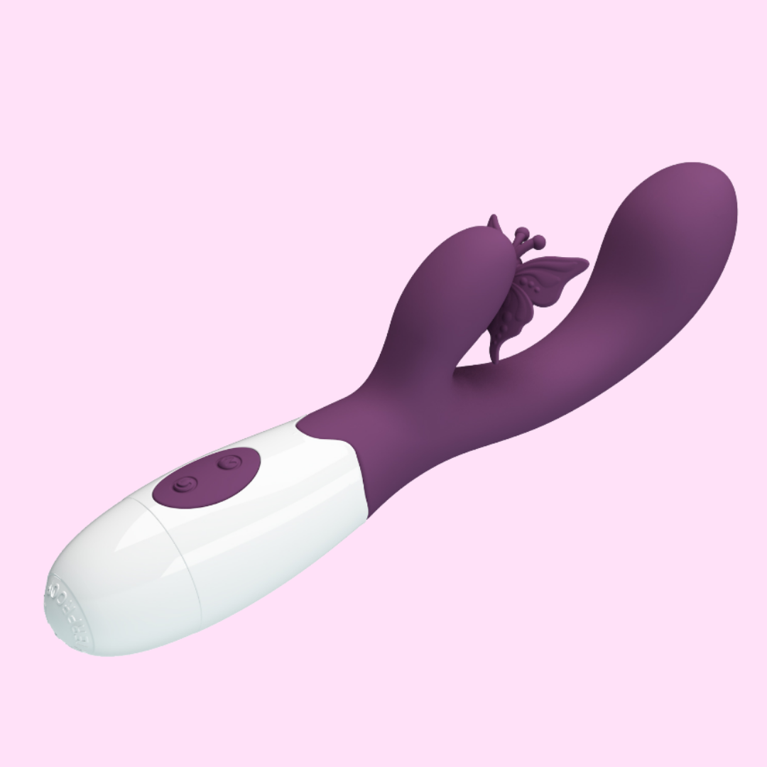 Vibrador Estimulador de Punto G y Clítoris «Butterfly Kiss»
