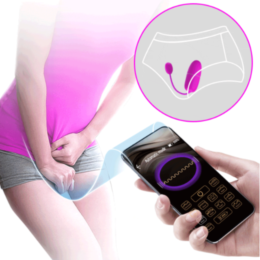 Vibrador Inalámbrico “Nymph” con APP