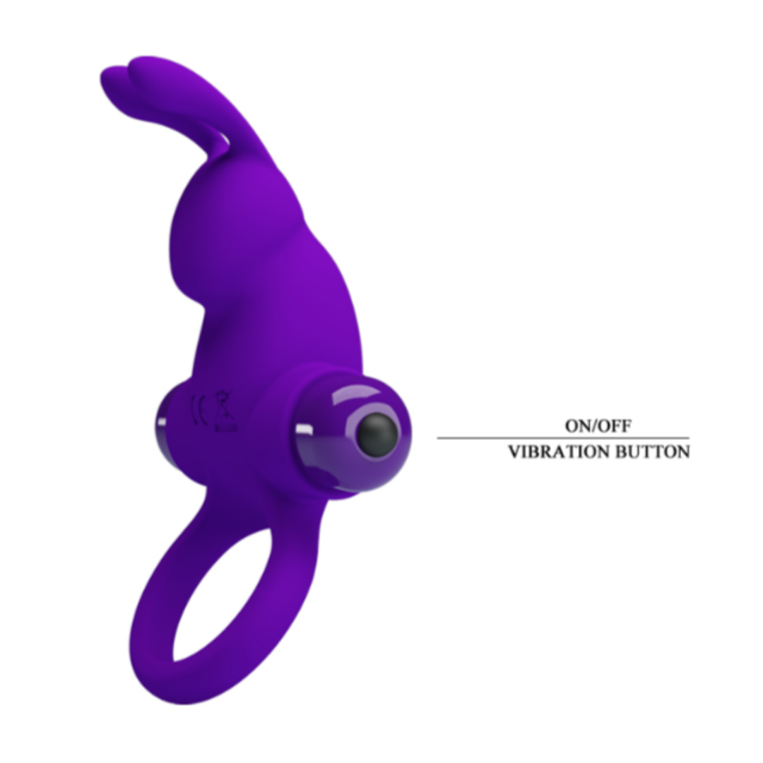 Anillo Vibrador Conejo Clitorial