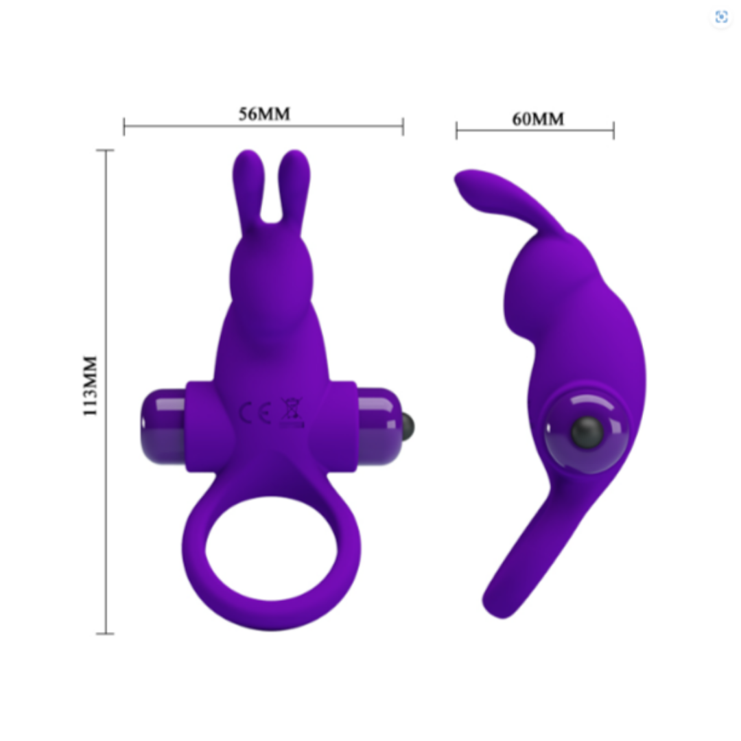 Anillo Vibrador Conejo Clitorial