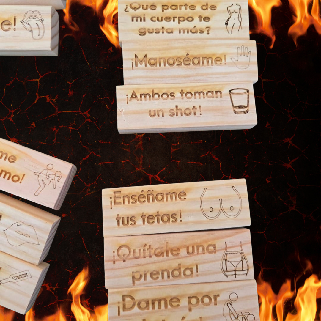 Jenga Caliente para Parejas de PLayfullec