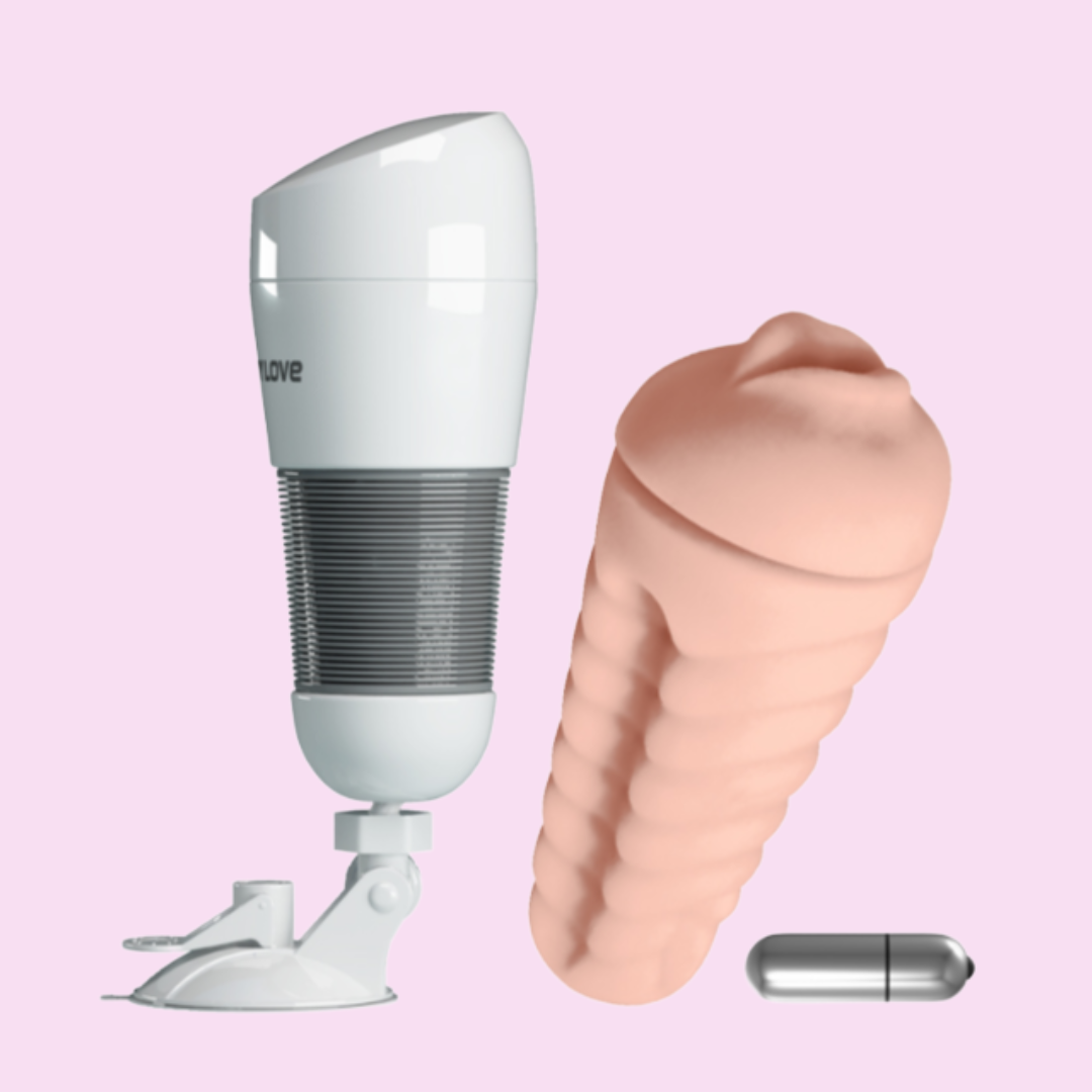 Masturbador Vibrador Vaginal “Hedy” con Soporte