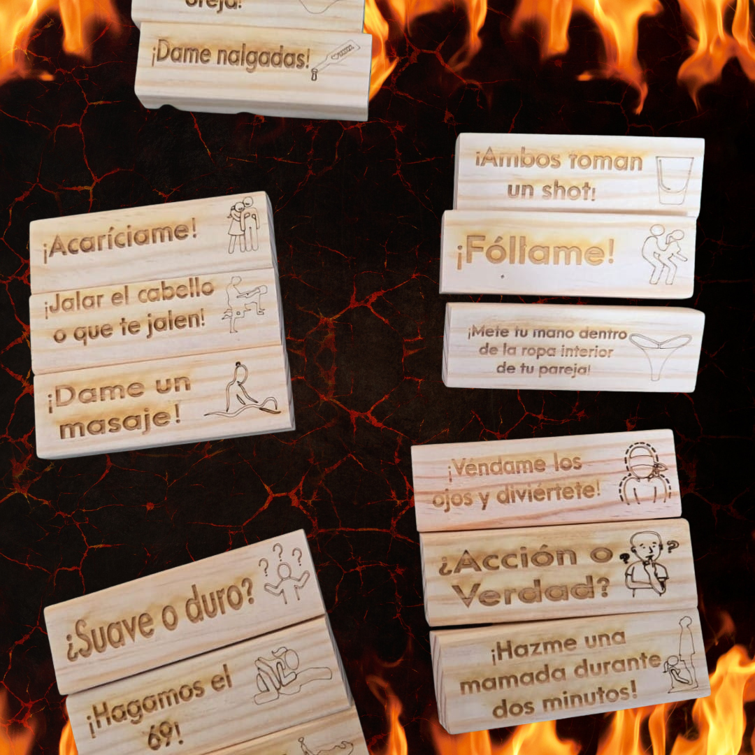 Jenga Caliente para Parejas de PLayfullec