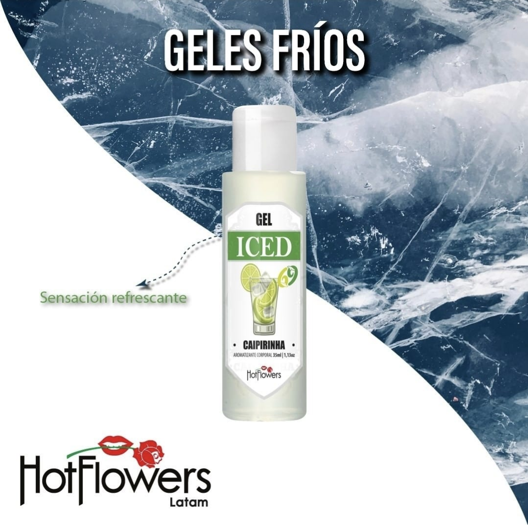 Lubricante Frío para Sexo Oral y Masajes by Hot Flowers