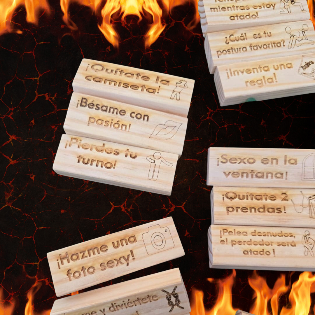 Jenga Caliente para Parejas de PLayfullec