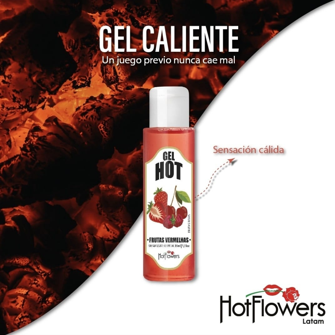 Lubricante Caliente para Sexo Oral y Masajes by Hot Flowers