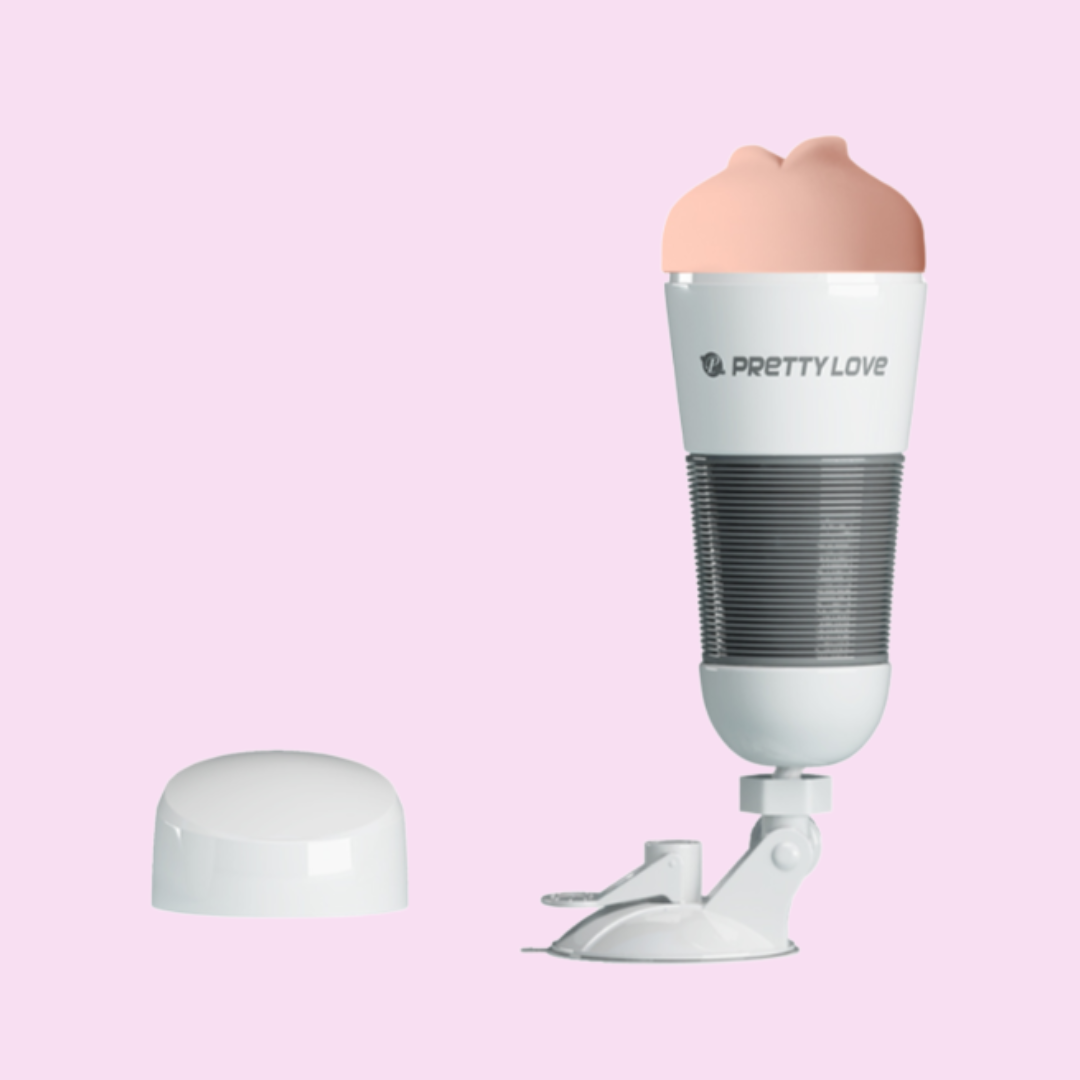 Masturbador Vibrador Vaginal “Hedy” con Soporte