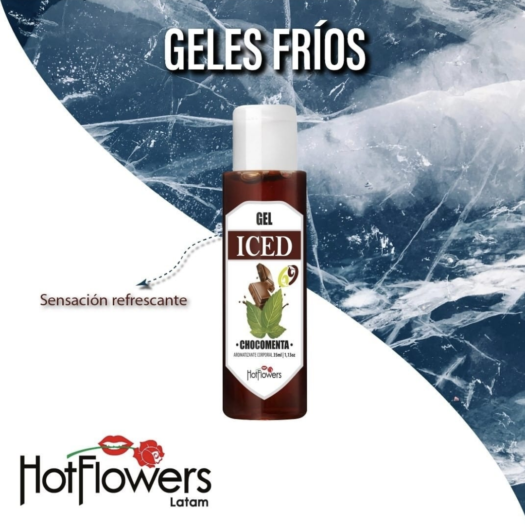 Lubricante Frío para Sexo Oral y Masajes by Hot Flowers