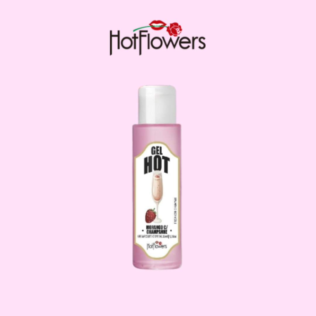 Lubricante Caliente para Sexo Oral y Masajes by Hot Flowers