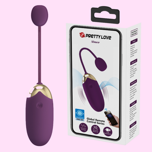 Huevo Vibrador Abner Inalámbrico Bluetooth con APP
