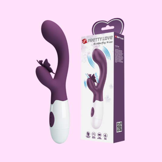 Vibrador Estimulador de Punto G y Clítoris «Butterfly Kiss»