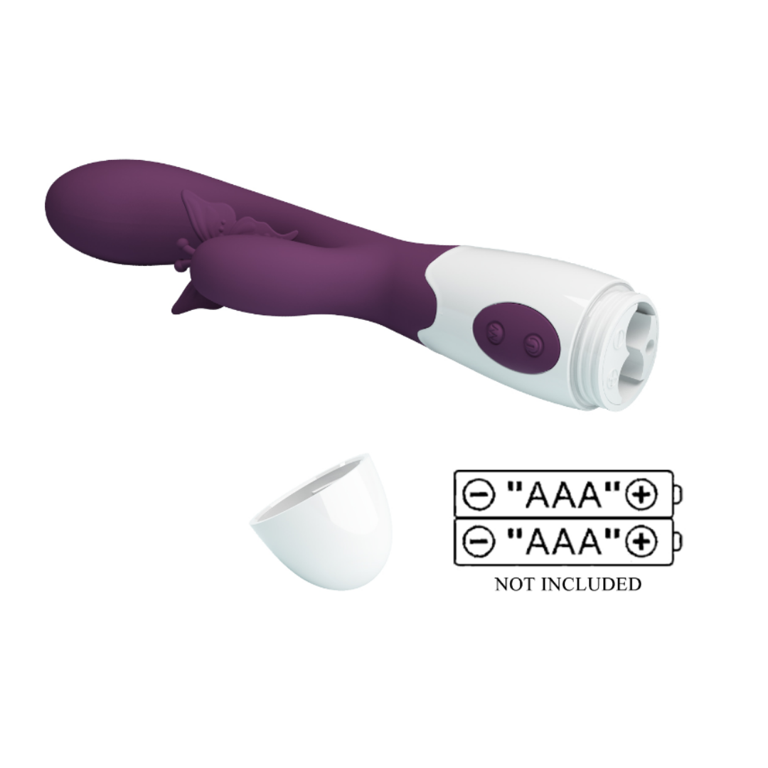 Vibrador Estimulador de Punto G y Clítoris «Butterfly Kiss»