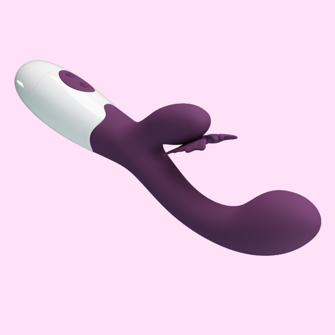 Vibrador Estimulador de Punto G y Clítoris «Butterfly Kiss»