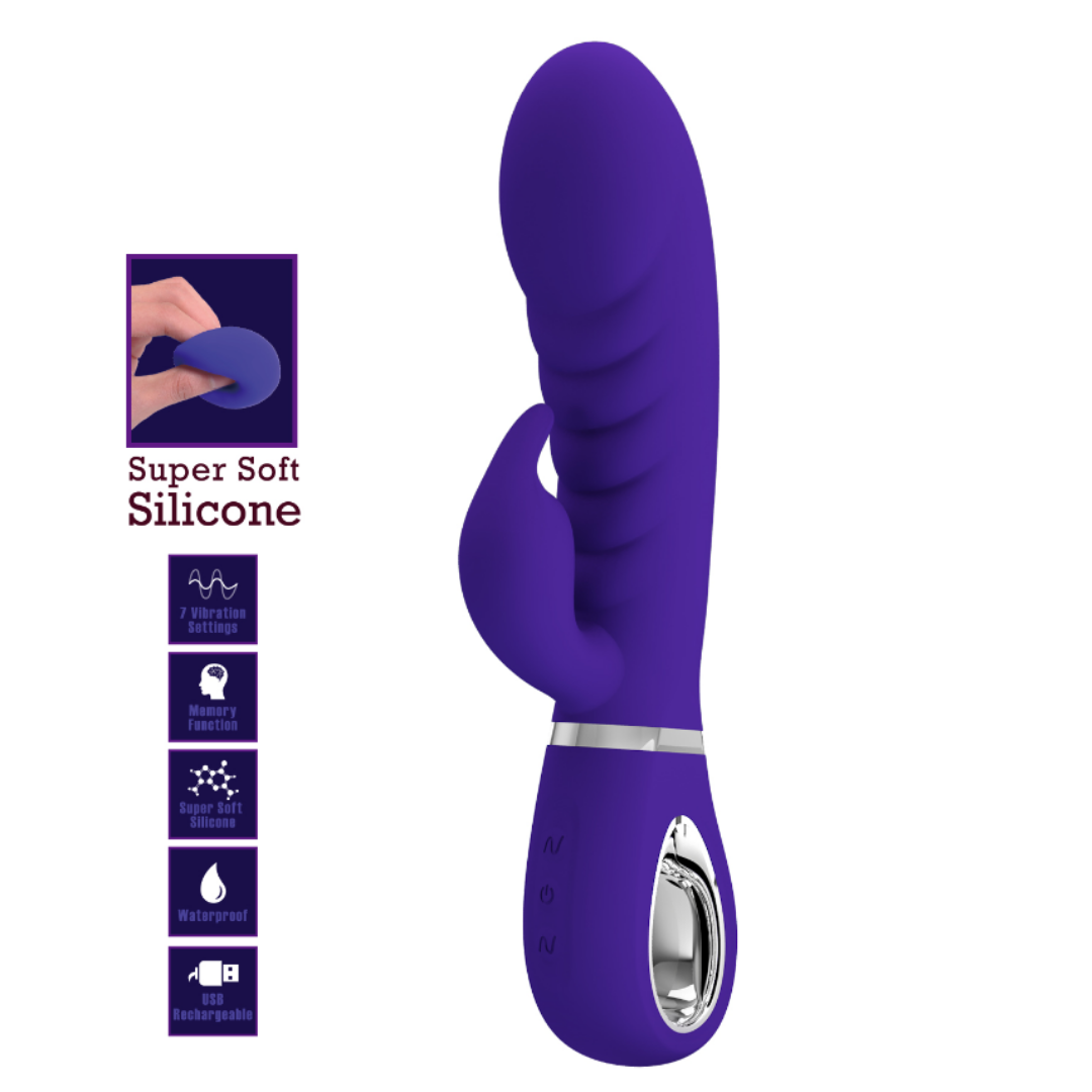 Vibrador Conejo Recargable “Prescott”