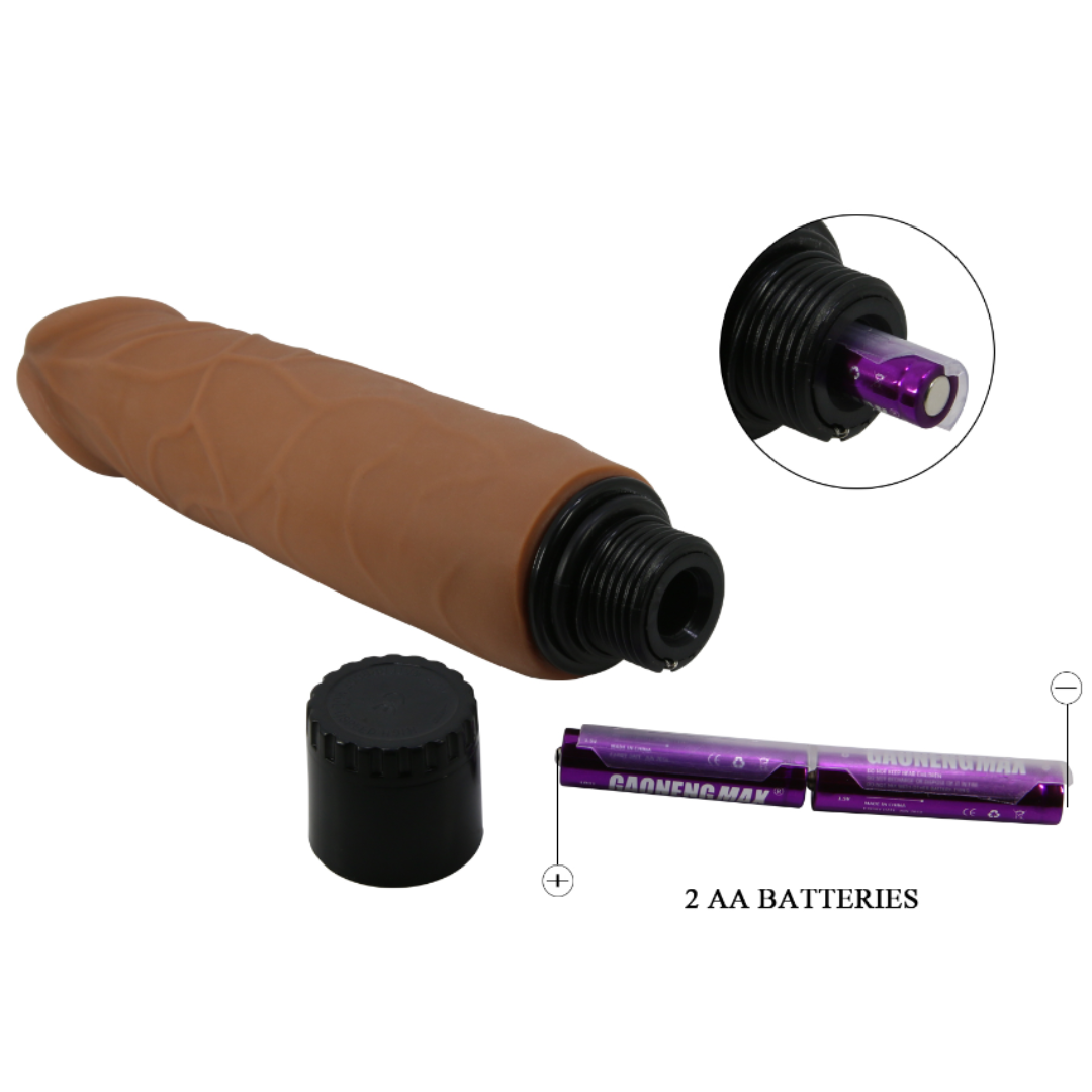Vibrador Piel Deslizante de 21cm «Waldorf»