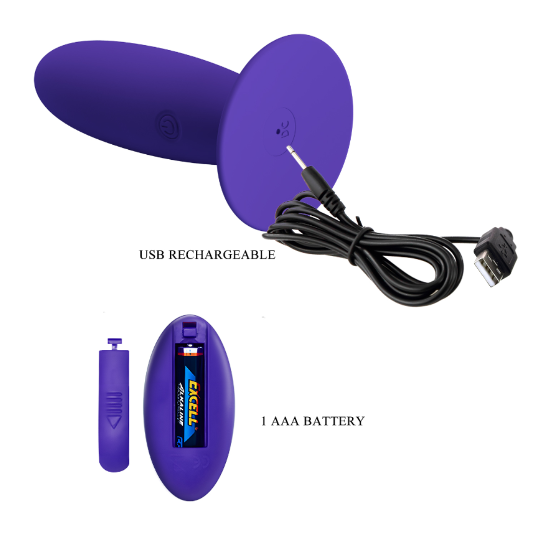 Plug Vibrador Inalámbrico Anal