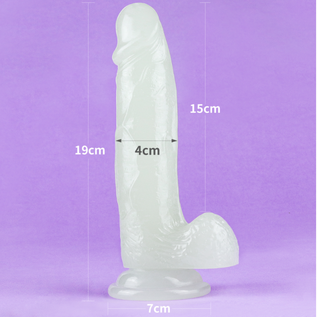 Consolador Luminoso de 19cm