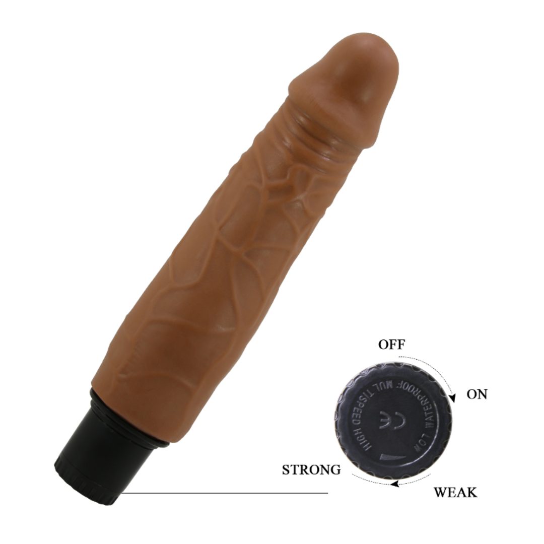 Vibrador Piel Deslizante de 21cm «Waldorf»