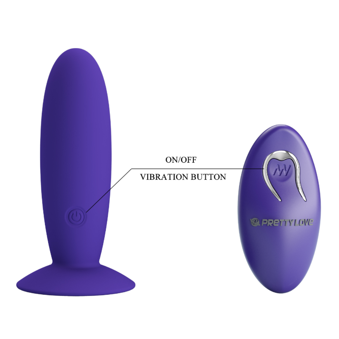 Plug Vibrador Inalámbrico Anal