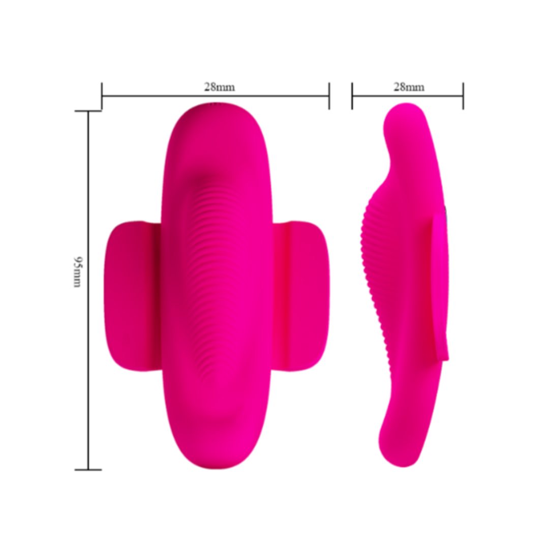 Vibrador Inalámbrico con Sujeción para Panty “Fairy Boat”