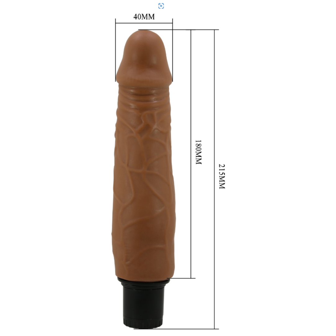 Vibrador Piel Deslizante de 21cm «Waldorf»