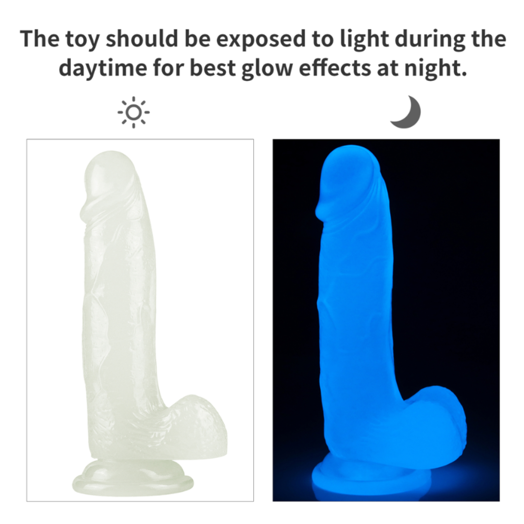Consolador Luminoso de 19cm
