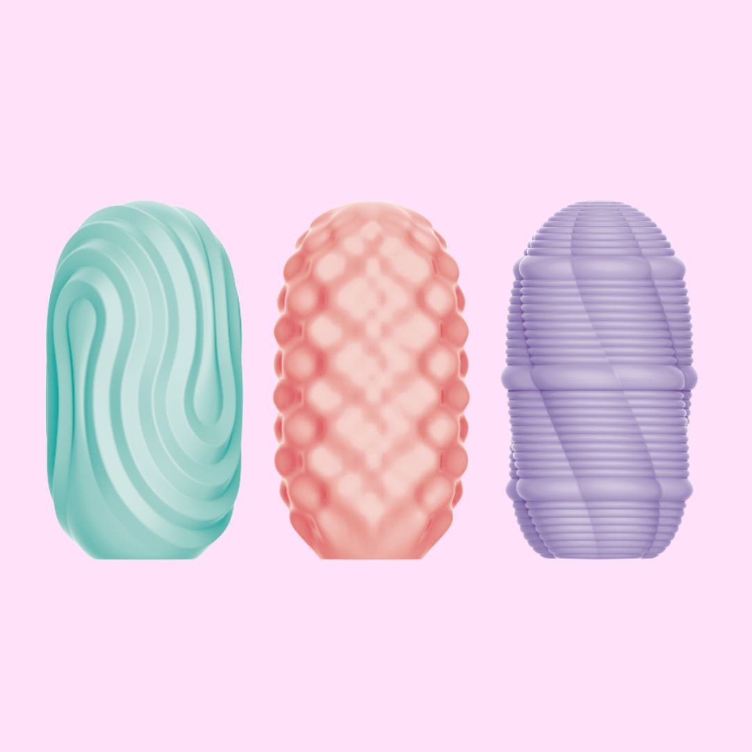 Huevo Masturbador Textura Doble Cupid-X
