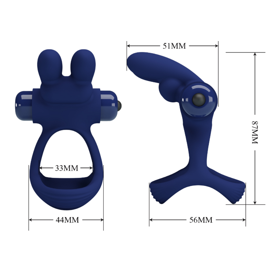 Anillo Vibrador Conejo