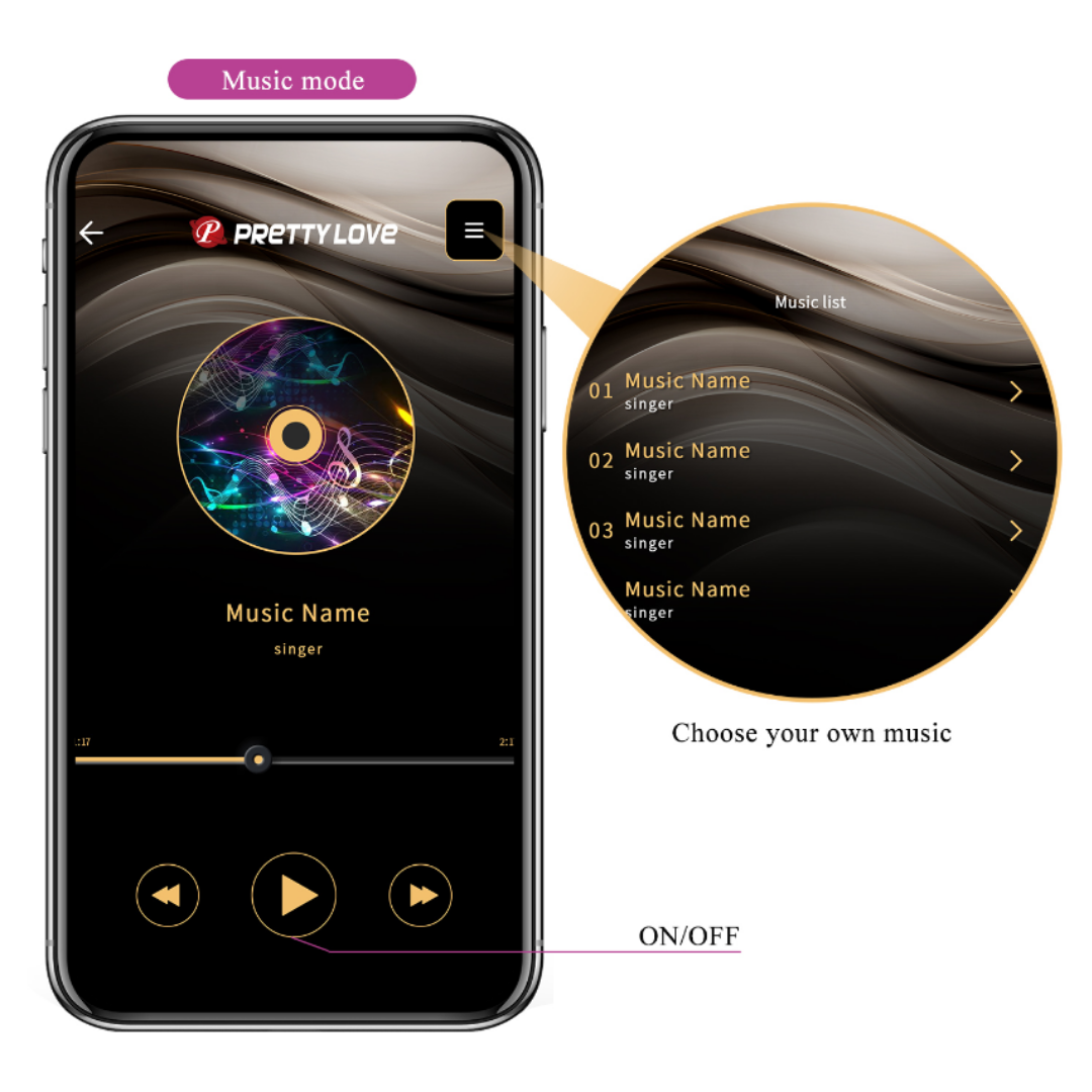 Vibrador con APP Bluetooth “August”