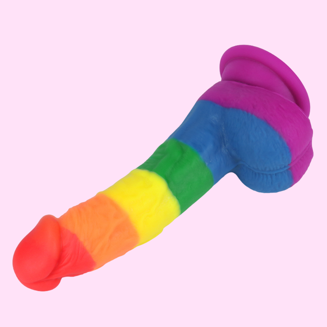 Consolador de 20cm “Orgullo LGBTQ+”