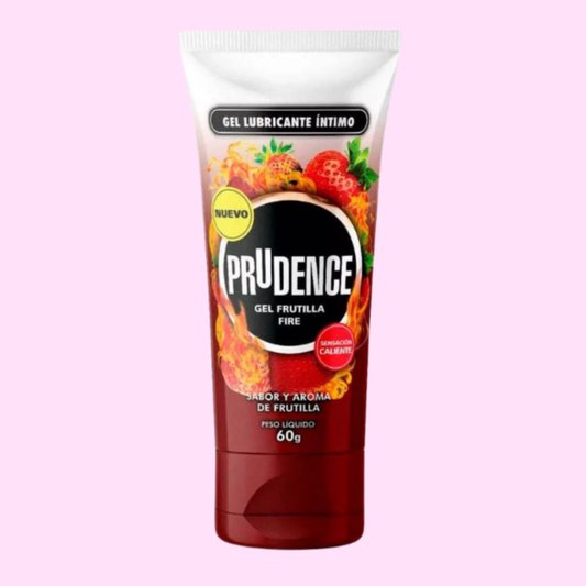 Lubricante Caliente Prudence Sabor a Frutilla