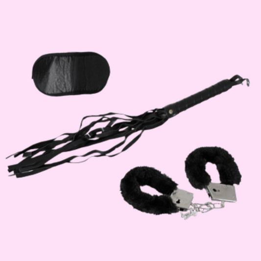 Kit Fetiche Negro 3 Piezas